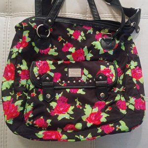 Betsey Johnson Flowered Bag